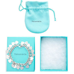 RARE! Tiffany & Co. Multi-Heart Tag Bracelet